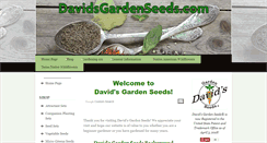 Desktop Screenshot of davids-garden-seeds-and-products.com